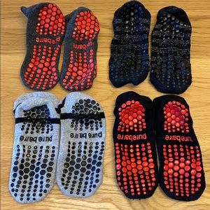 PURE BARRE sticky socks
